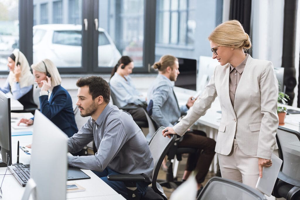 Corporate training in session
